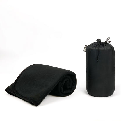 High Quality Eco-friendly OEM Recycled Plastic Pet Travel Solid Knitted Anti-Pilling Four Seasons Lightweight Supersoft Blanket