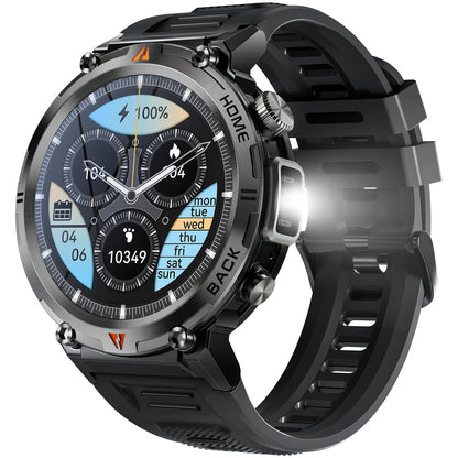 Sports Smart Watch KE3 for Men (Wireless Call Receive/answer), HD Screen Outdoor Rugged Smartwatch, Sports Fitness Tracker Watch