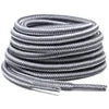 WEGOODZF Custom High Quality Athletic Striped Outdoor Shoe Laces Plastic Tips Work Shoes Boots Hiking Walking Shoe Laces