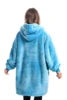 China Factory Oversized Winter Kids Wearable Hoodie Blanket Winter Custom Sherpa Hooded Blanket Kids Wearable Christmas Blanket