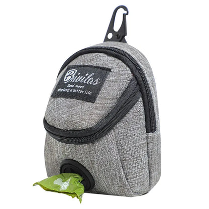 Pet Poop Bags Dispenser Dog Treat Pouch Portable Dog Training Bag Outdoor Travel Dog Poop Bag Durable Pet Accessories