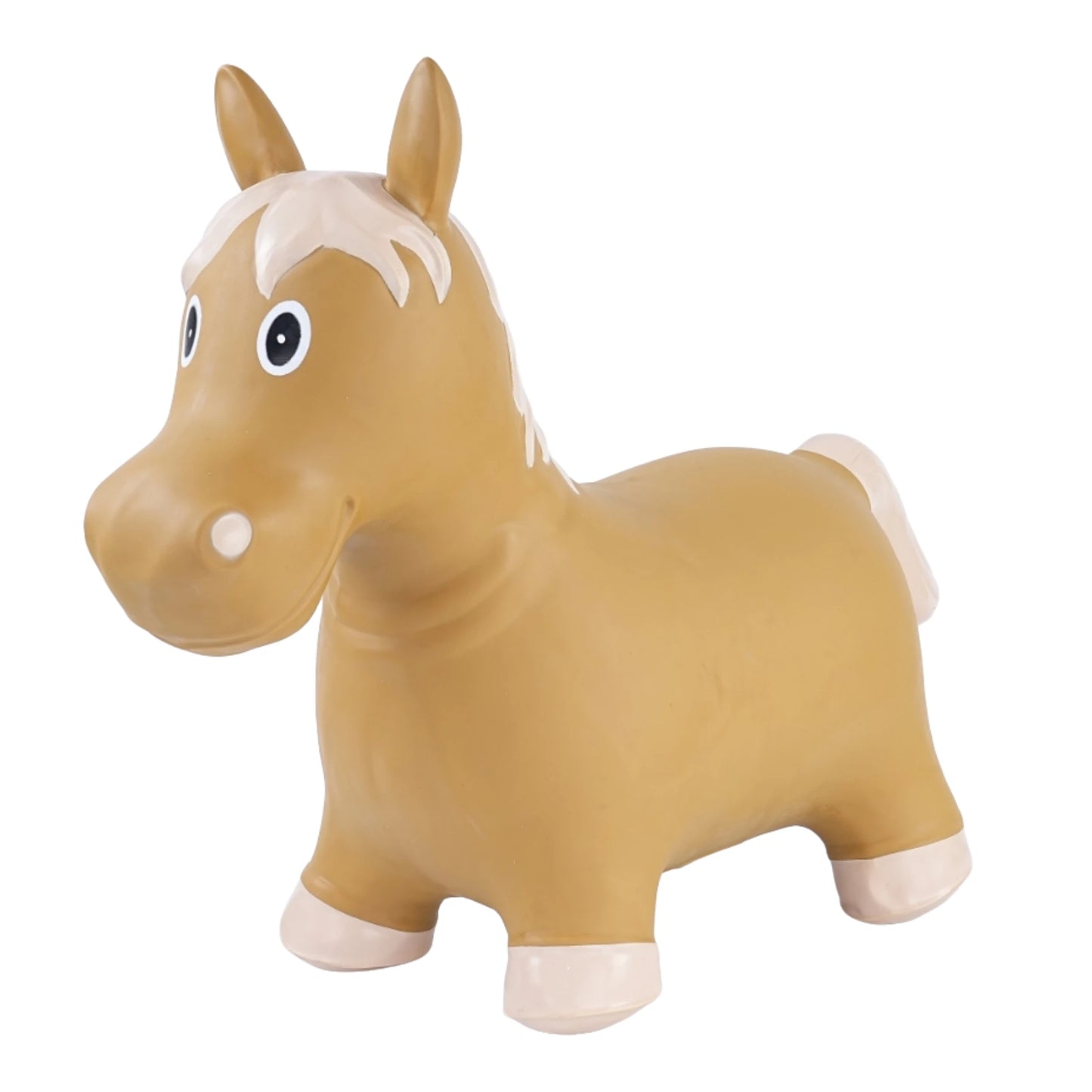 Custom Pvc Inflatable Toddler Riding Bull Unicorn Horse Toys Ride Plastic Jumping Horse Jump Animal Toy Outdoor Toys for Toddler