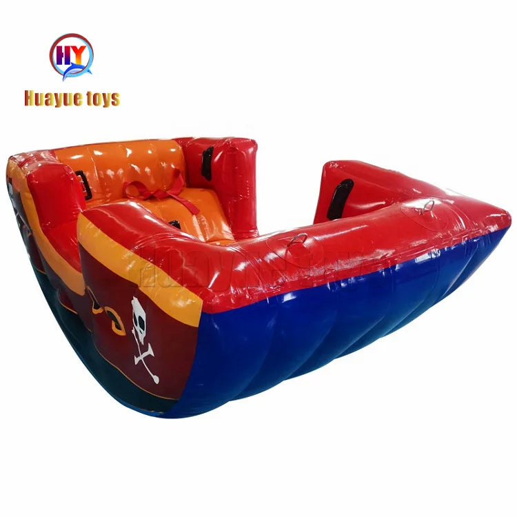 Wholesale Kids Playing Fun Toy Watermelon Inflatable Sport Games Viking Seesaw for Water Park