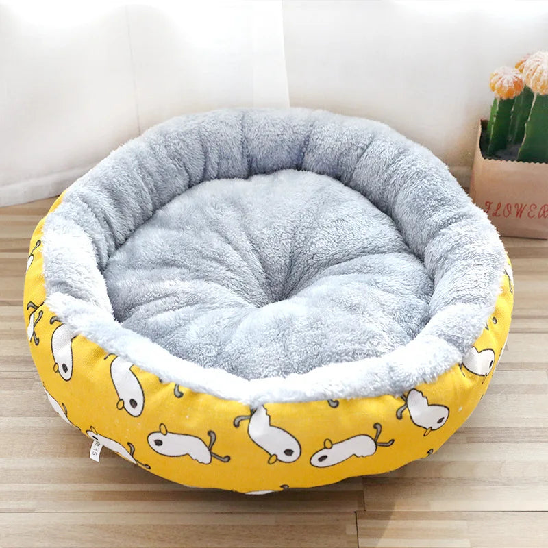 Hot Selling Sleeping Soft Fabric High-Loft Dog Cushion Pillow Plush Dog Beds Luxury Pet Bed Luxury