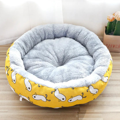 Hot Selling Sleeping Soft Fabric High-Loft Dog Cushion Pillow Plush Dog Beds Luxury Pet Bed Luxury
