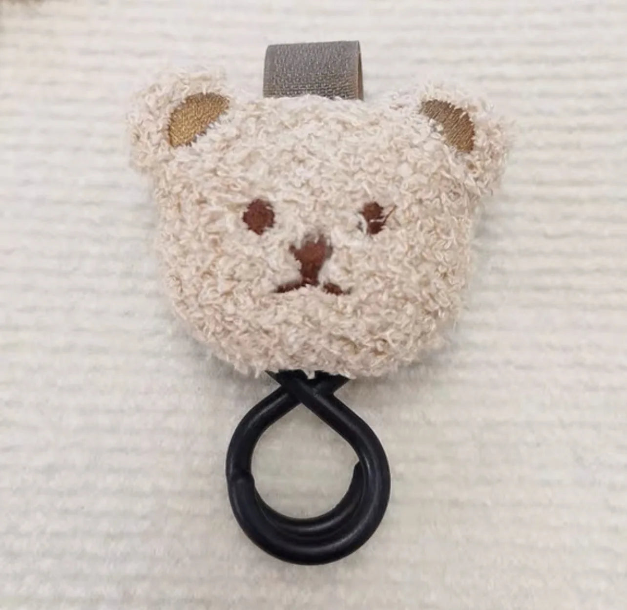 Korean Wind Bear Design Universal Stroller Hooks Mommy Handbag Hooks for Baby Supplies