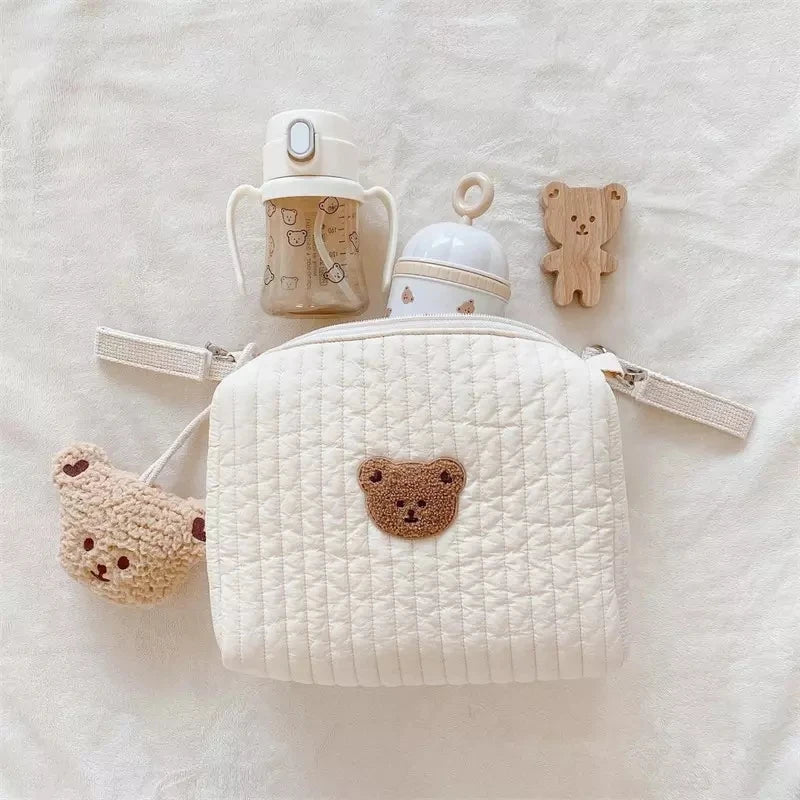 Mommy Nappy Bag and Baby Diaper Caddy Organizer Cotton Rope Tote Basket Bag Excellent Value Price