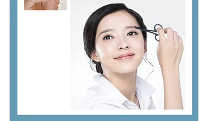 Nose Hair Scissors Mini Stainless Steel Round Head Beauty Trimmer Nose Hair Trimmer Portable Ergonomics Nose Hair Cutter