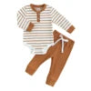 Hot Selling Drop Shipping Baby Romper Two Pieces Baby Set Wholesale New Born Baby Wear