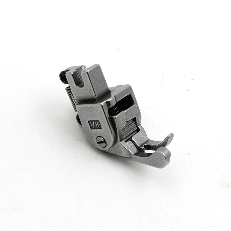 Industrienähmaschinen-Nähfuß, Flachwagen, Hoch- und Niedrigwalze für eine Vielzahl von Stoffen für die Bekleidungsproduktion