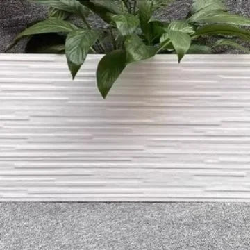 High - Durability Foshan 300X600 White Concave Enamel Cultural Stone Tiles for Villa Exterior Walls and Courtyard Walls