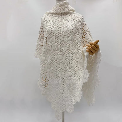 Full Lace Water Soluble Cotton Thread Embroidery Home Fabric Accessories for Clothing for Shoes Bags Fashionable Hollow Design