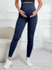 3042  High Quality Nylon Seamless Maternity Yoga Pants Pregnant Women Gym Sport Supporting Abdomen Pregnant Workout Leggings