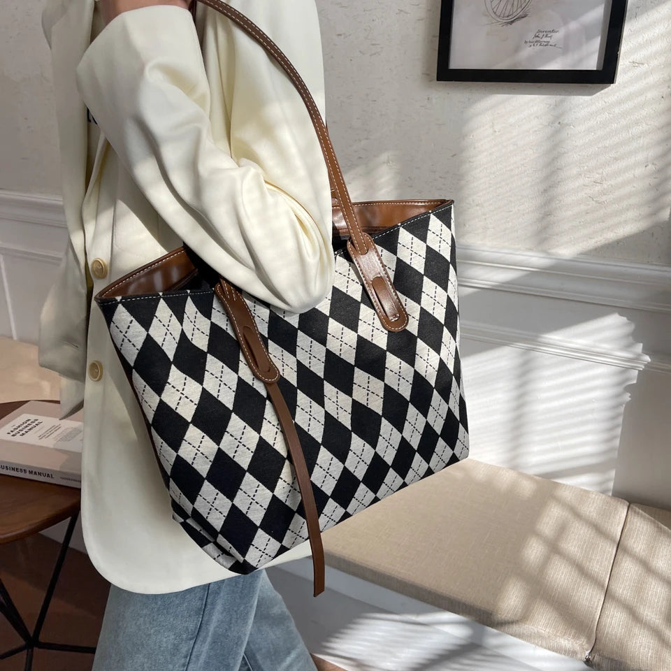 MLingge Texture Large Capacity Girl 2022 New Women's Bag Shoulder Underarm Tote Bag