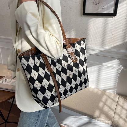 MLingge Texture Large Capacity Girl 2022 New Women's Bag Shoulder Underarm Tote Bag