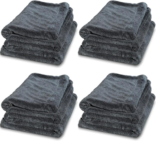 60*90cm 1200 GSM Edgeless Microfiber Car Drying Towel Excellent Water Take Ability Large