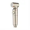 Water Mist Spray Toilet Bidet Gold Two Functions Bidet Sprayer Abs Plastic Shataff