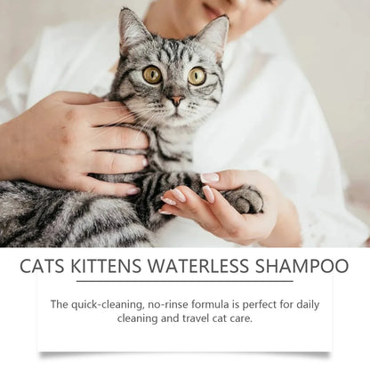 Pet Care Supplies 60ml cat Cleaning Mousse Non-irritating Gentle Cat Cleaning Foam