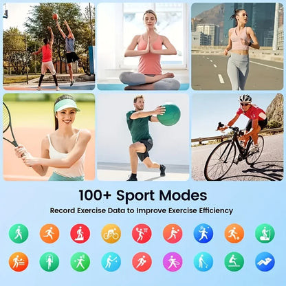 2026 New Smartwatch 1.83-inch High-definition Large Screen, Wireless Communication Sports Watch, Voice Call, Music Playback