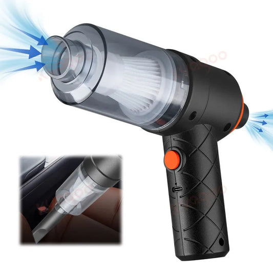 Small Rechargeable Mini Vacuum Cleaners Portable Handheld Car Vacuum Cleaners for Home Office Pet Hair, Multiple Accessories