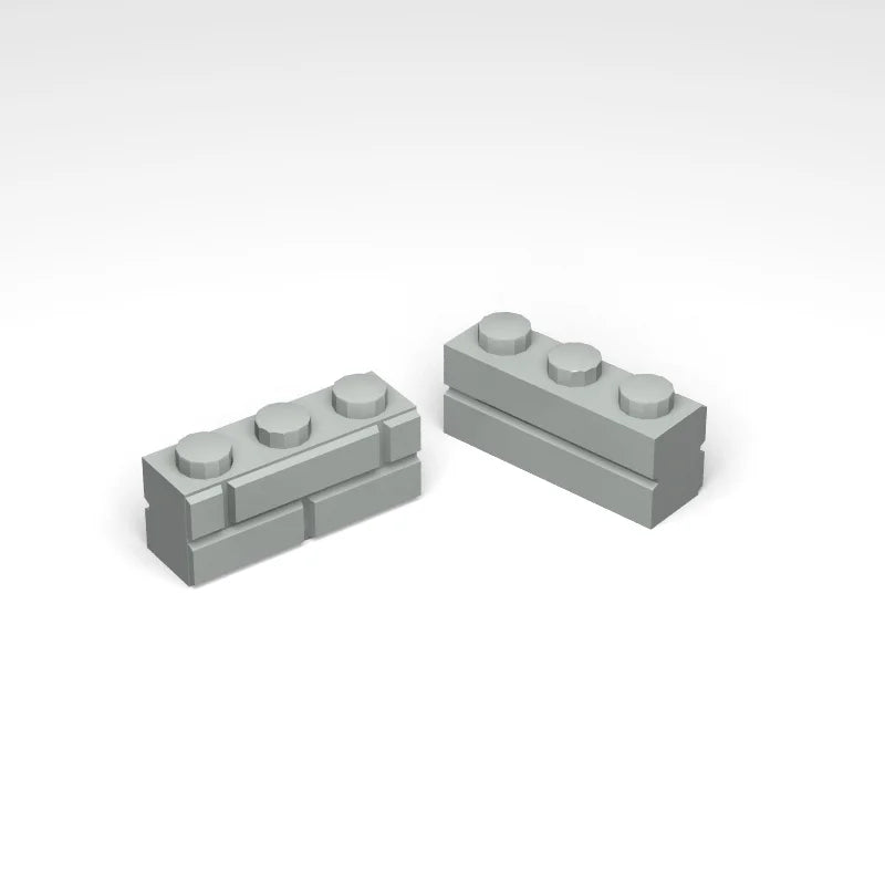 Masonry Profile Bricks Set Plastic ABS Building Blocks Construction Toy for Wall Building Diverse Bulk Toy Kit Compatible Major