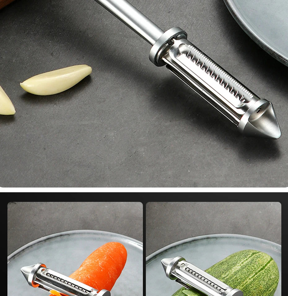 Konco Fruit and Vegetable Peeler,Kitchen Accessories,Alloy Sharp Peeler Potato Carrot Grater Peeler Kitchen Gadget