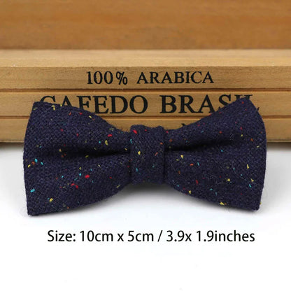 Children Wool Bow Tie Baby Boys Butterfly Skinny Bowtie Single Layer Child Bowties Gravatas Borboleta Collar Kids Ties