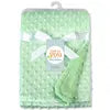 Wholesale 30X40inch Polyester Minky Dot Baby Blanket for Baby Sublimation Fleece Blanket  Minky Dot Baby Blanket