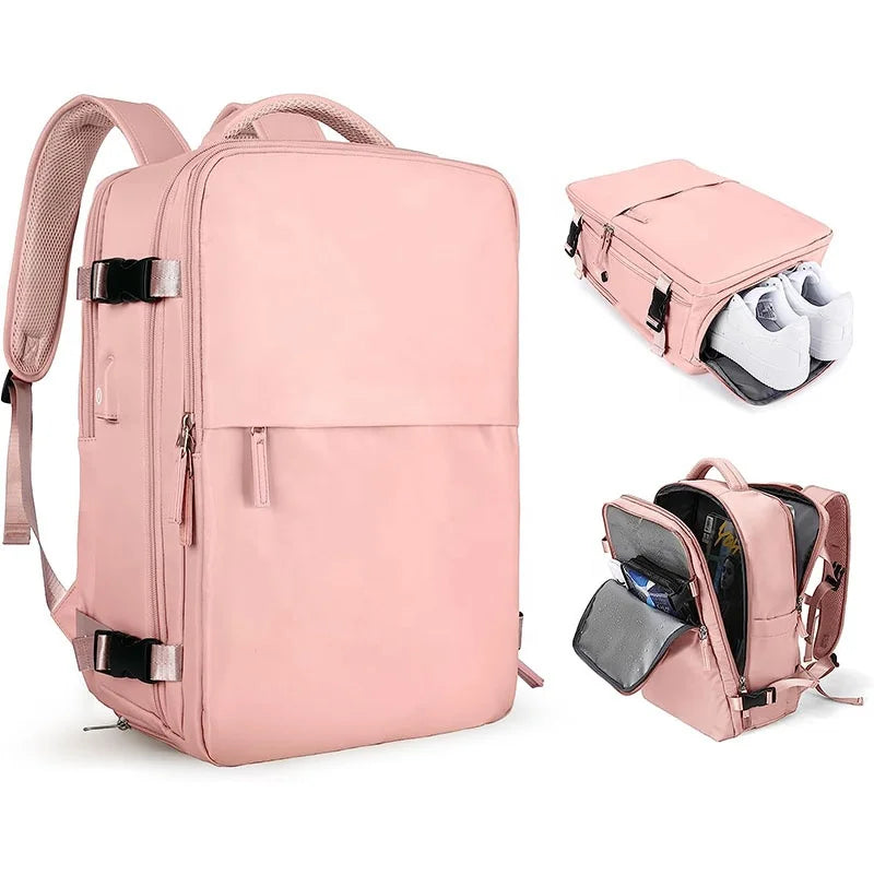 Portable Custom Large Backpack Back Pack Multifunction Travel Bags Waterproof Weekender Travel Laptop Backpacks Bags Carry on