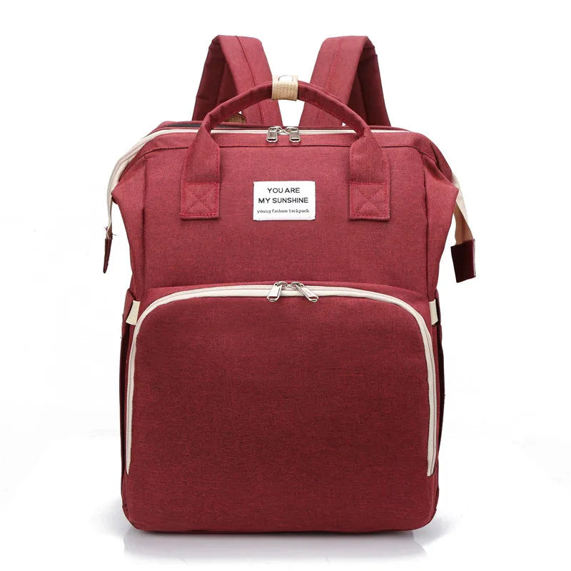 2024 Custom Baby Diaper Bag Backpack for Mom Dad Large Travel Diaper Tote Baby Bag