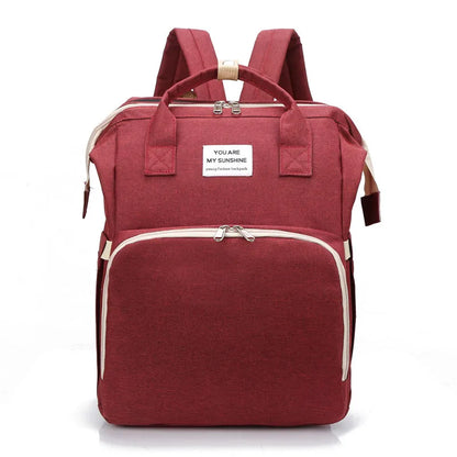 2024 Custom Baby Diaper Bag Backpack for Mom Dad Large Travel Diaper Tote Baby Bag