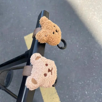 Korean Wind Bear Design Universal Stroller Hooks Mommy Handbag Hooks for Baby Supplies