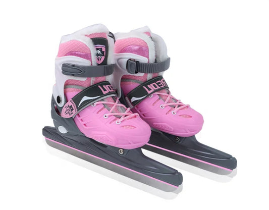 Ready-to-Ship Kids Roller Ice Speed Skate Shoes In-Stock Flashing Ice Skate for Kids