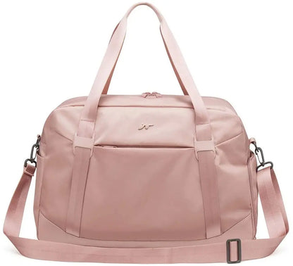 Folding Travel Duffel Bag Ladies Shoes Travel Bags With Shoe Compartment Tote Sports Bag for Women Customized logo