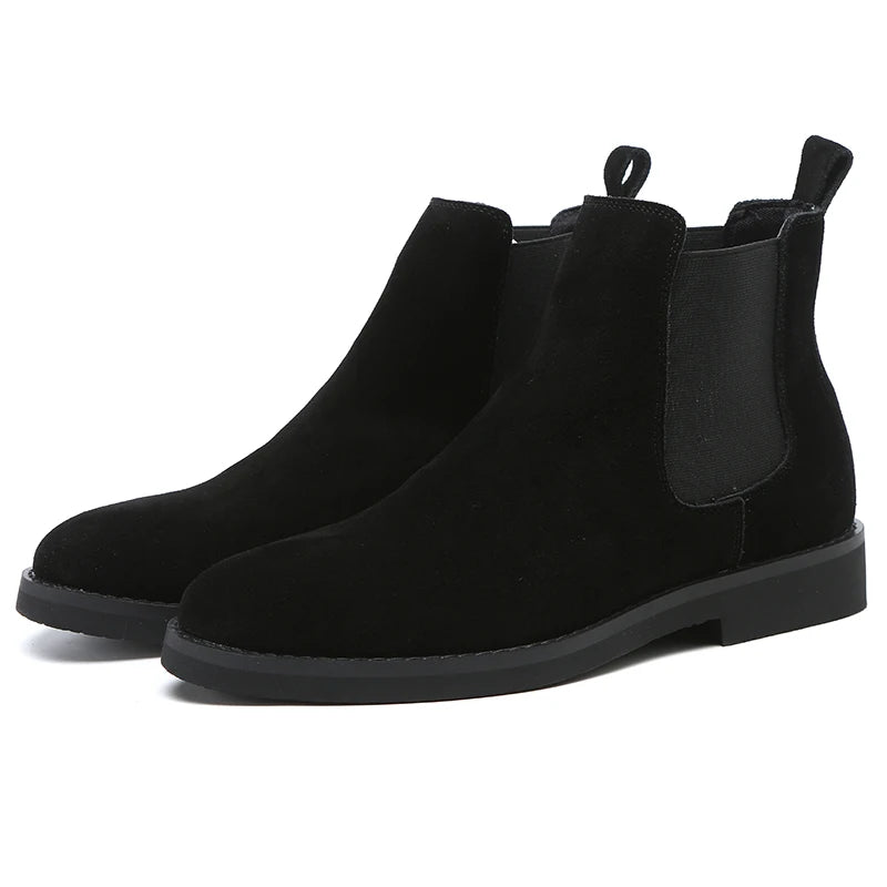Original Quality Nice Factory Wholesale Men's Ankle Chelsea Boots Leather Work Boots for Men