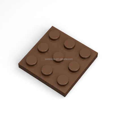No.11212 Plate 3x3 Studs Classic Building Bricks Compatible Major Brands ABS DIY  Toy Bricks Bulk Assembly Building Blocks