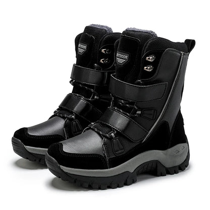 New Arrivals Mens Snow Boots Warming Snowproof Footwear Wholesale Sport Snowproof High-cut Snow Shoes for Men Cotton Shoes