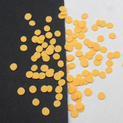 1KG 5mm Bill Evil Ghost Figurine Pattern Non-toxic Polymer Clay Sprinkles for DIY Crafts Tumbler Filling Slime Slice Supplies