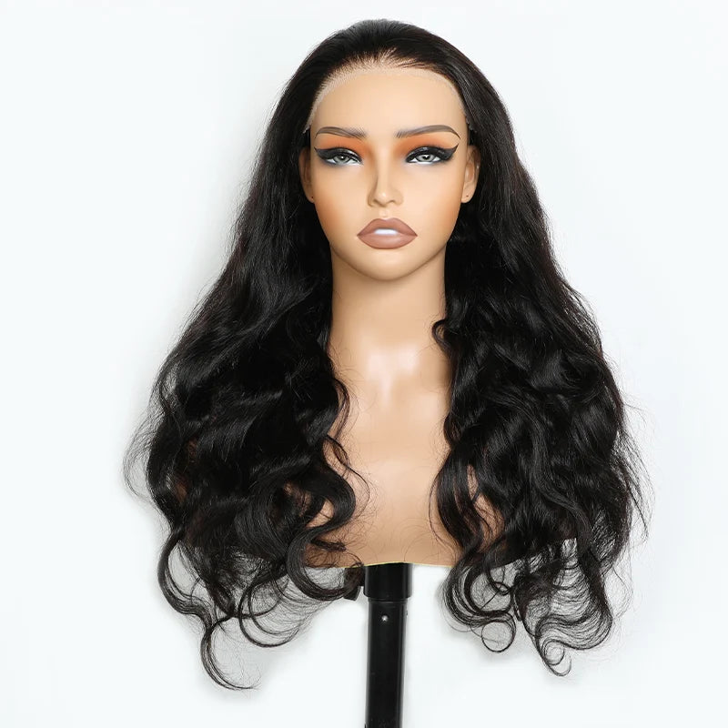 Lemoda 13x4 Lace Front Wigs Human Hair Pre Plucked with Baby Hair 12A Brazilian Straight Human Hair Wigs for Black Women