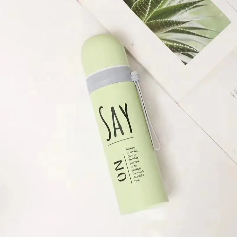 Wholesale 450ml Stainless Steel Sport Water Bottle New Design Eco-Friendly Hot Water Bottle for Restaurants