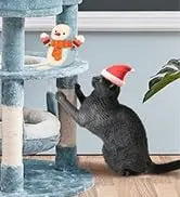 Hot Sale 23.5 Inches Cat Tree Tower Dark Gray Condo Sisal-Covered Scratching Posts Furniture for Pet Activity Cat House