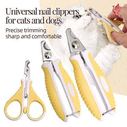 Fenice Pet Nail Clipper Scissors Dog Cat Toe Claw Nail Clipper Grooming Scissors Trimmer Grooming Tools for Animals Pet Supplies