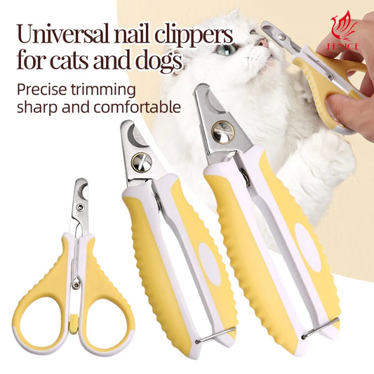 Fenice Pet Nail Clipper Scissors Dog Cat Toe Claw Nail Clipper Grooming Scissors Trimmer Grooming Tools for Animals Pet Supplies