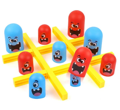 BJQ Intellect Game Tic Tac Toe Game Wisdom Battle Intelligence Table Games Educational Toy for Kids Toys