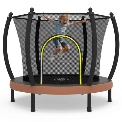 Zoshine 60-Inch Outdoor Kids Sports Trampoline Steel & PP/PVC Construction, Safe Fitness & Play Toy for Children