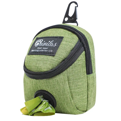 Pet Poop Bags Dispenser Dog Treat Pouch Portable Dog Training Bag Outdoor Travel Dog Poop Bag Durable Pet Accessories