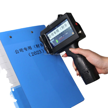 Expiry Date Stamp Portable Mini Inkjet Printer With Ink Cartridge