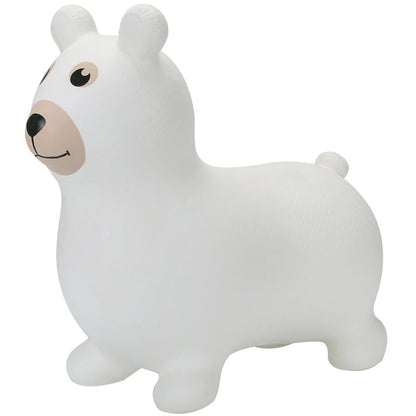 Animal Hopper Bear Inflatable Toy Horse Ride on Toy Animal Pvc Inflatable Hopper Horse Jumping Horse Baby Toddler Outdoor Toys