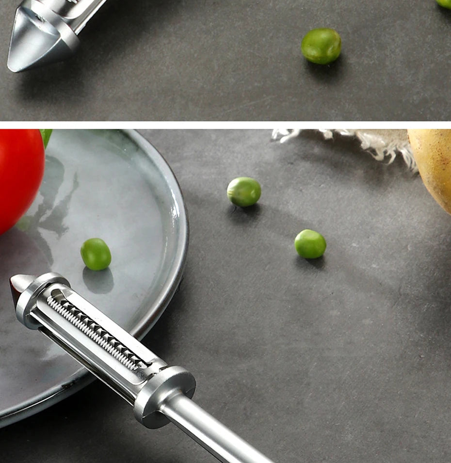 Konco Fruit and Vegetable Peeler,Kitchen Accessories,Alloy Sharp Peeler Potato Carrot Grater Peeler Kitchen Gadget