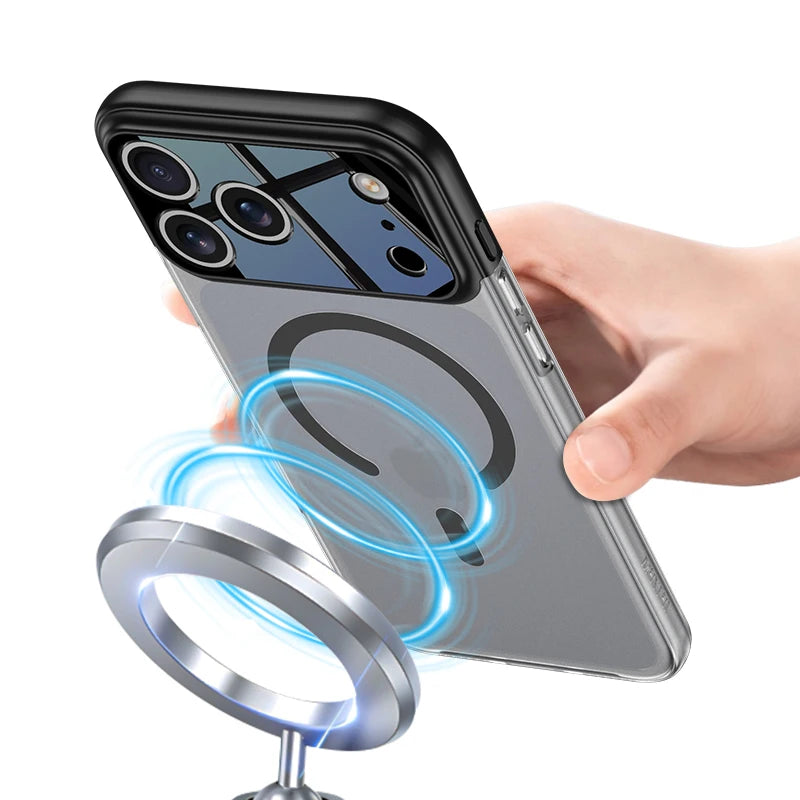 New Arrival for iphone 17 Pro Max case Magnetic PC case iphone 17 Pro Phone Case Magnetic Wireless Charging